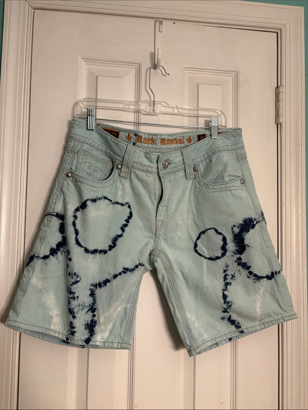 Rock Revival Denim Shorts